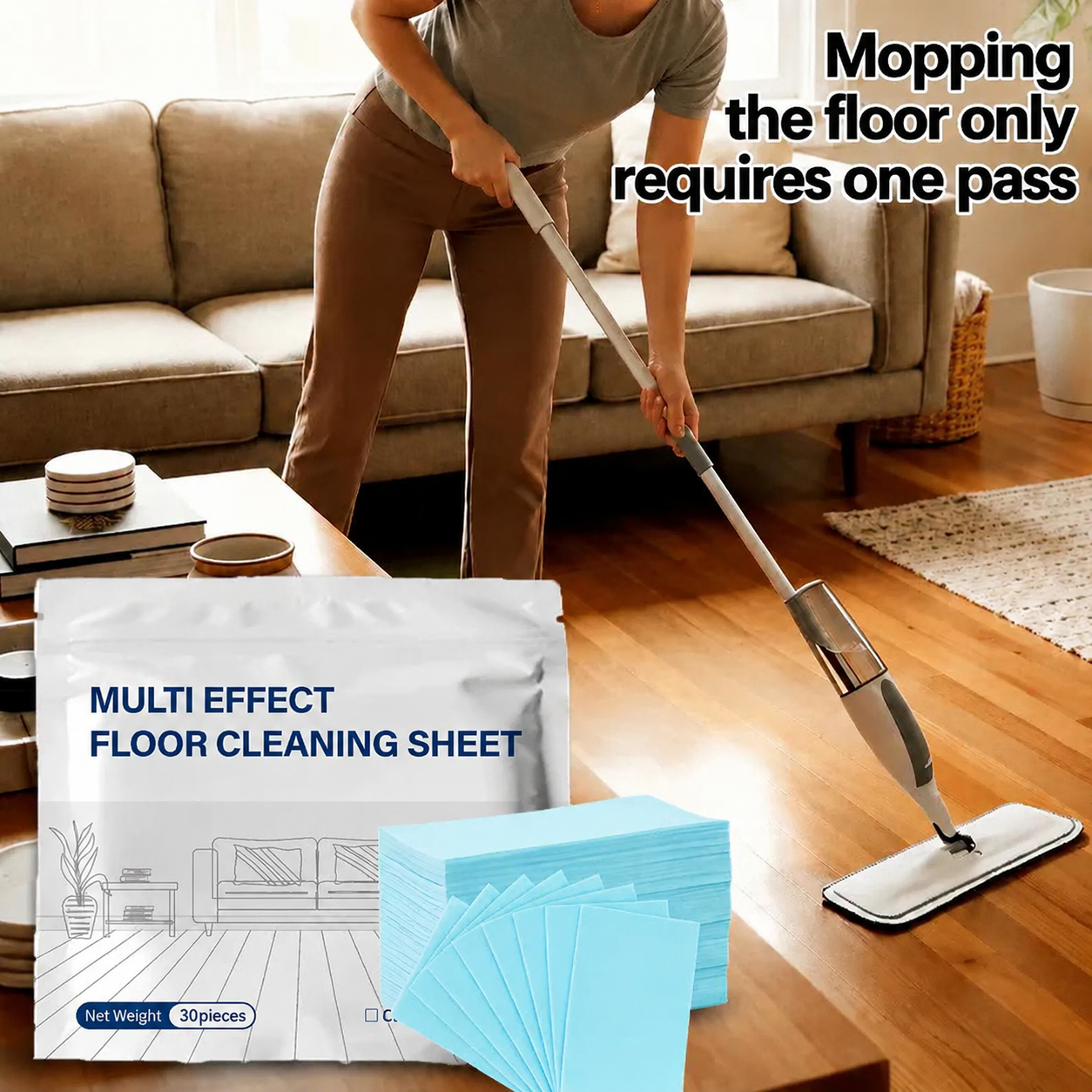Multi-Surface Antibacterial Cleaner for Hardwood, Tile & Laminate