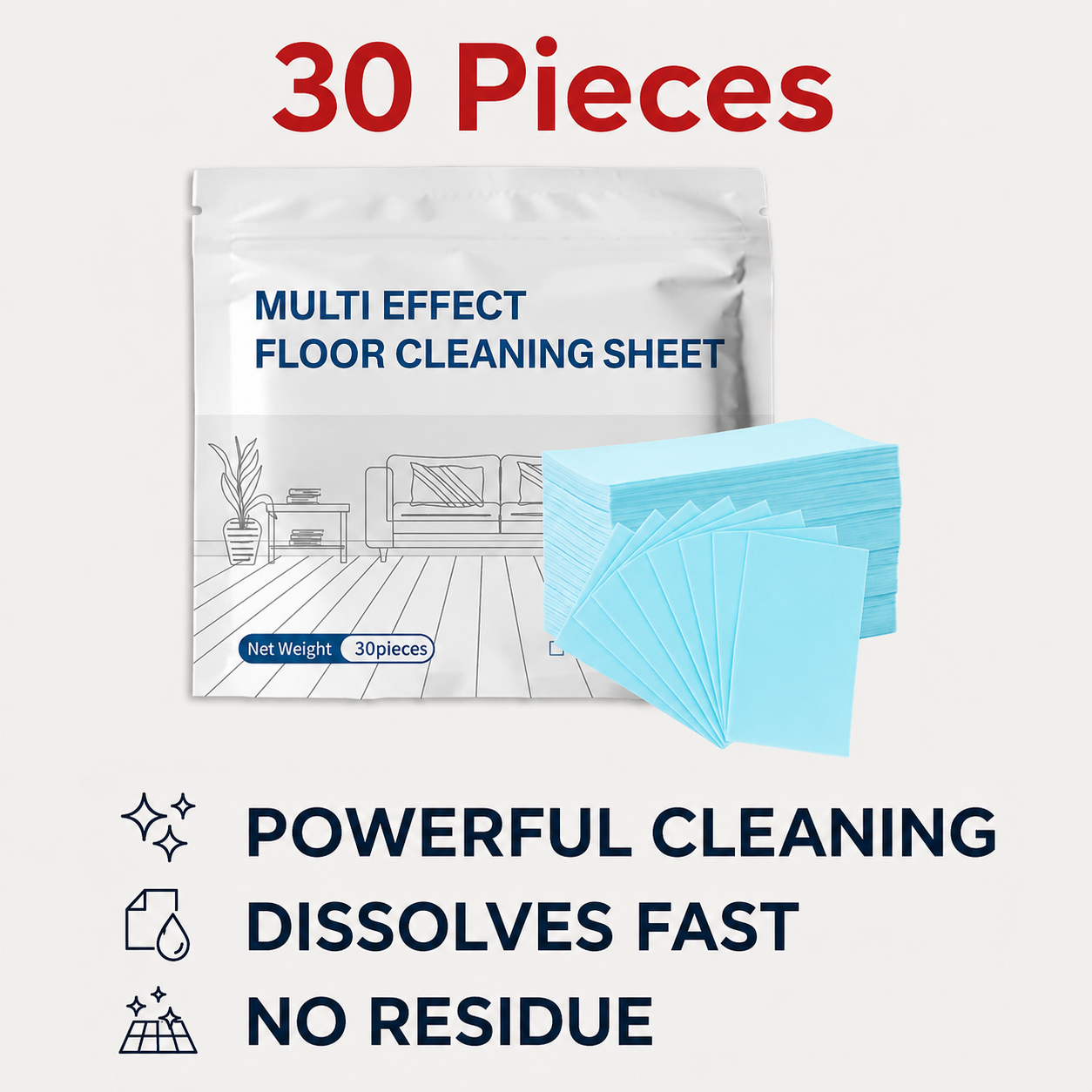 Multi-Surface Antibacterial Cleaner for Hardwood, Tile & Laminate